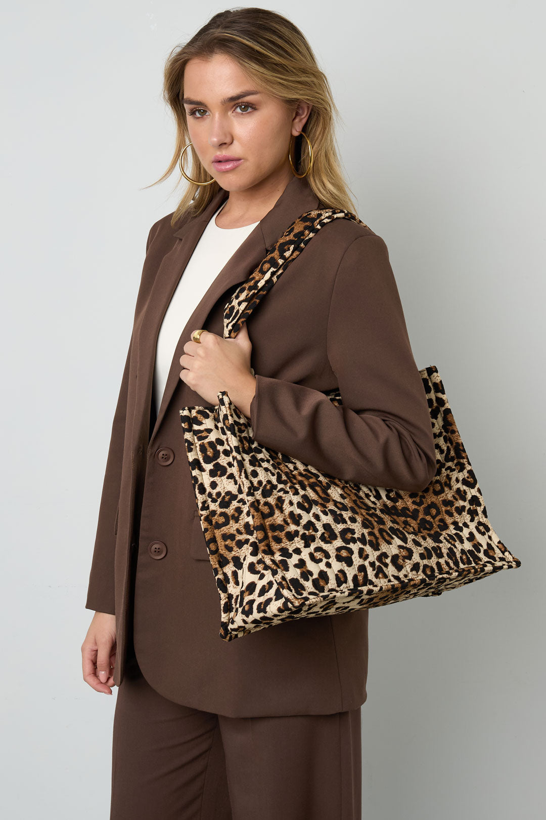 Love my Tote leopard tas